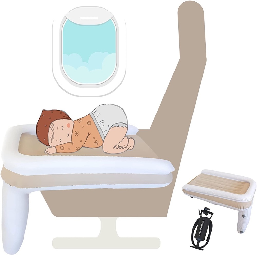 BabyFly Inflatable Airplane Bed for Toddler/baby Travel Baby Travel Bed